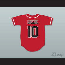 Load image into Gallery viewer, Biggie Smalls 10 Bad Boy Red Baseball Jersey