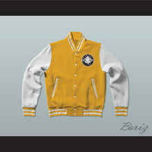 Load image into Gallery viewer, Bad Boy Entertainment Yellow Varsity Letterman Jacket-Style Sweatshirt