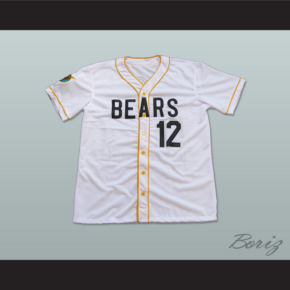 Bad News Bears White Baseball Jersey