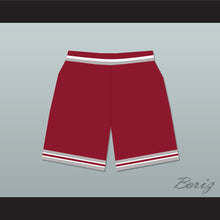 Load image into Gallery viewer, Saved By The Bell Bayside Tigers High School Maroon Basketball Shorts