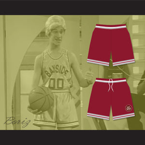 Saved By The Bell Bayside Tigers High School Away Basketball Shorts Includes Tiger Patch