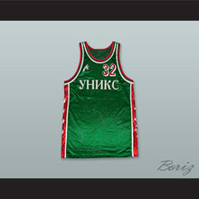 Load image into Gallery viewer, BC Unics Kazan Green Basketball Jersey