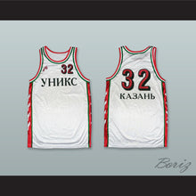 Load image into Gallery viewer, BC Unics Kazan White Basketball Jersey