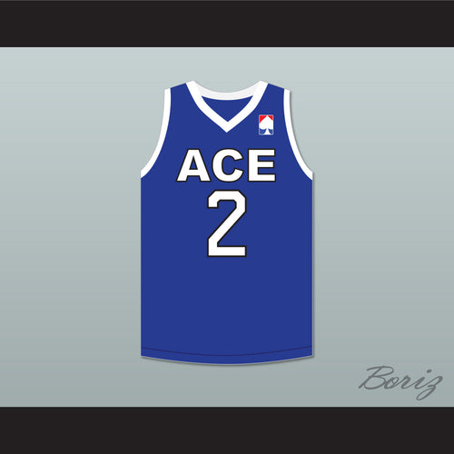 BDOT 2 ACE Family Charity Blue Basketball Jersey