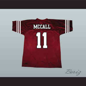 Scott McCall 11 Beacon Hills Cyclones Maroon Lacrosse Jersey Teen Wolf