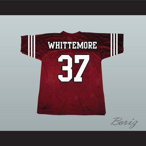 Jackson Whittemore 37 Beacon Hills Cyclones Maroon Alternate Lacrosse Jersey