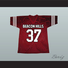Load image into Gallery viewer, Jackson Whittemore 37 Beacon Hills Cyclones Maroon Lacrosse Jersey Teen Wolf