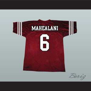 Danny Mahealani 06 Beacon Hills Cyclones Maroon Lacrosse Jersey Teen Wolf