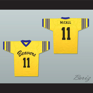 Scott McCall 11 Beacon Hills Beavers Lacrosse Jersey Throwback Teen Wolf