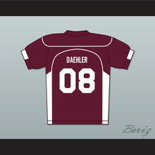 Load image into Gallery viewer, Matt Daehler 08 Beacon Hills Cyclones Lacrosse Jersey Teen Wolf Maroon