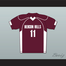 Load image into Gallery viewer, Scott McCall 11 Beacon Hills Cyclones Lacrosse Jersey Teen Wolf Maroon