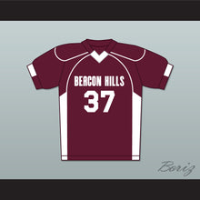 Load image into Gallery viewer, Jackson Whittemore 37 Beacon Hills Cyclones Lacrosse Jersey Teen Wolf Maroon