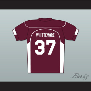 Jackson Whittemore 37 Beacon Hills Cyclones Lacrosse Jersey Teen Wolf Maroon