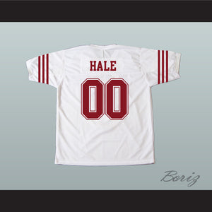 Derek Hale 00 Beacon Hills Cyclones White Alternate Lacrosse Jersey
