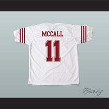 Load image into Gallery viewer, Scott McCall 11 Beacon Hills Cyclones White Alternate Lacrosse Jersey