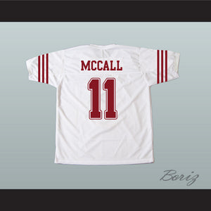 Scott McCall 11 Beacon Hills Cyclones White Alternate Lacrosse Jersey