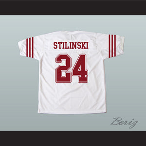 Stiles Stilinski 24 Beacon Hills Cyclones White Alternate Lacrosse Jersey