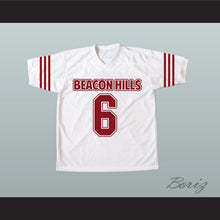 Load image into Gallery viewer, Danny Mahealani 06 Beacon Hills Cyclones White Lacrosse Jersey Teen Wolf