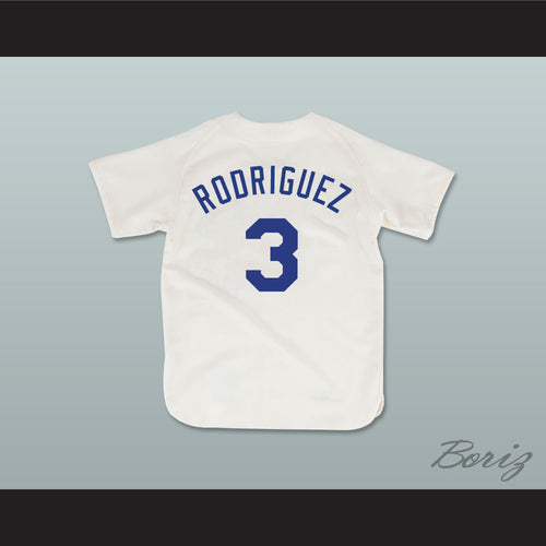 Benny 'The Jet' Rodriguez 3 Pro Career Baseball Jersey The Sandlot
