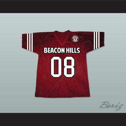 Matt Daehler 08 Beacon Hills Cyclones Lacrosse Jersey Teen Wolf Includes Patch