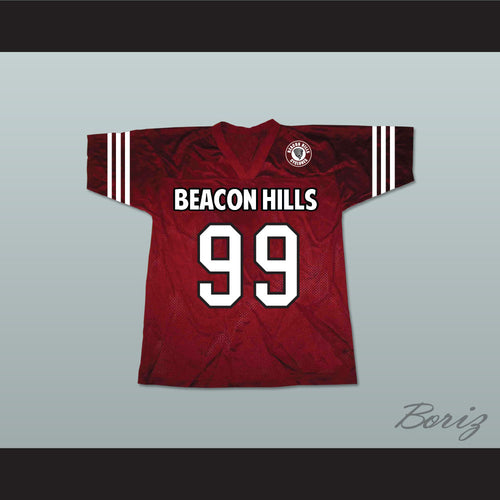 Bobby Finstock 99 Beacon Hills Cyclones Lacrosse Jersey Teen Wolf Includes Patch