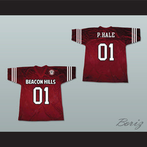 Peter Hale 01 Beacon Hills Cyclones Lacrosse Jersey Teen Wolf Includes Patch