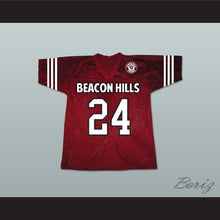 Load image into Gallery viewer, Stiles Stilinski 24 Beacon Hills Cyclones Lacrosse Jersey Teen Wolf Includes Patch