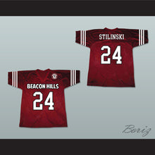 Load image into Gallery viewer, Stiles Stilinski 24 Beacon Hills Cyclones Lacrosse Jersey Teen Wolf Includes Patch