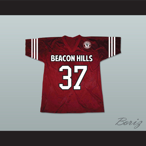 Jackson Whittemore 37 Beacon Hills Cyclones Lacrosse Jersey Teen Wolf Includes Patch