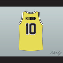 Load image into Gallery viewer, Biggie Smalls 10 Bad Boy Yellow Basketball Jersey