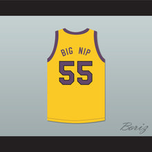 Load image into Gallery viewer, Nipsey Big Nip 55 Yellow Basketball Jersey Martin