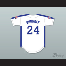 Load image into Gallery viewer, B.J. Surhoff 24 1984 USA Team White Button Down Baseball Jersey