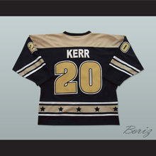 Load image into Gallery viewer, Kevin Kerr 20 Flint Generals Black Hockey Jersey