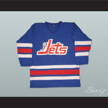 Load image into Gallery viewer, Bobby Hull 9 Winnipeg Jets Blue Hockey Jersey