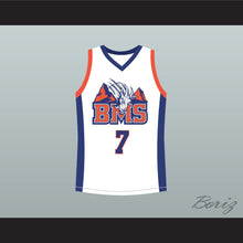 Load image into Gallery viewer, Alex Moran 7 Blue Mountain State Goats Basketball Jersey