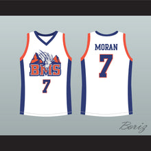 Load image into Gallery viewer, Alex Moran 7 Blue Mountain State Goats Basketball Jersey