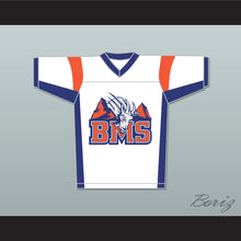 Load image into Gallery viewer, Harmon Tedesco 1 Blue Mountain State Goats White Football Jersey