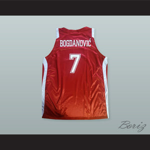 Bojan Bogdanovic 7 Croatia Basketball Jersey