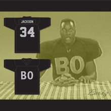 Load image into Gallery viewer, Bo Jackson 34 BO Black Football Jersey Sesame Street