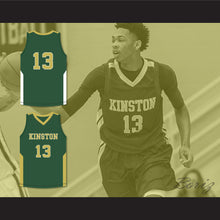 Load image into Gallery viewer, Brandon Ingram 13 Kinston High School Vikings Green Basketball Jersey