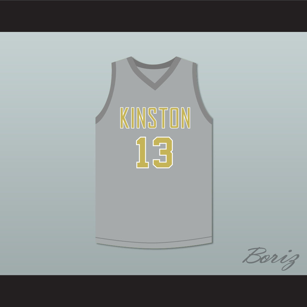 Brandon Ingram 13 Kinston High School Gray Basketball Jersey