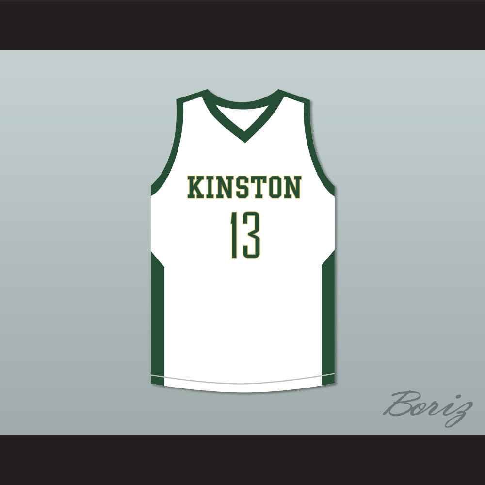 Brandon Ingram 13 Kinston High School Vikings White Basketball Jersey