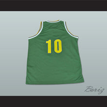Load image into Gallery viewer, Brasil 10 National Team Green Basketball Jersey