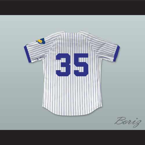 Richard Pryor Montgomery Brewster 35 Pinstriped Baseball Jersey Brewster's Millions