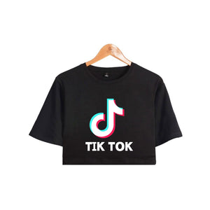 BTS Tik tok software 2019 New Tops Print Summer Short sleeve T-shirt Women Sexy Clothes Hot Sale Casual Harajuku Plus Size
