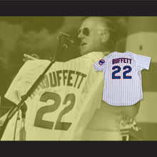 Load image into Gallery viewer, Jimmy Buffett Concert Pinstriped Baseball Jersey Includes Patch