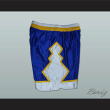 Load image into Gallery viewer, Blue White and Yellow Basketball Shorts