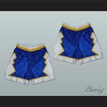 Load image into Gallery viewer, Blue White and Yellow Basketball Shorts