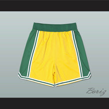 Load image into Gallery viewer, Yellow Green and White Basketball Shorts