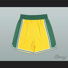 Load image into Gallery viewer, Yellow Green and White Basketball Shorts